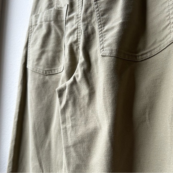 Madewell Cream Tan Moleskin Pleated Balloon Pants Sz 26 - Picture 13 of 14